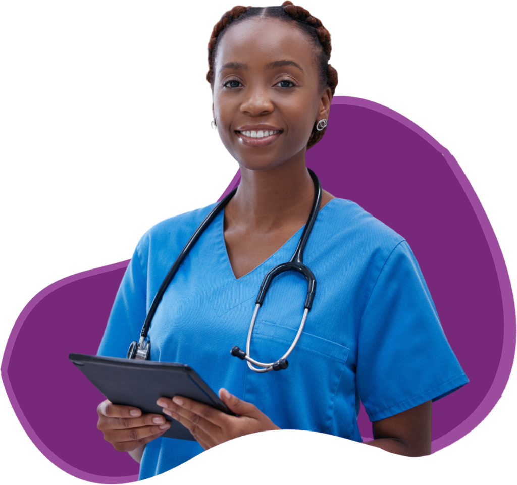 Pathways Doctor Holding IPAD